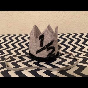 Half a birthday crown !